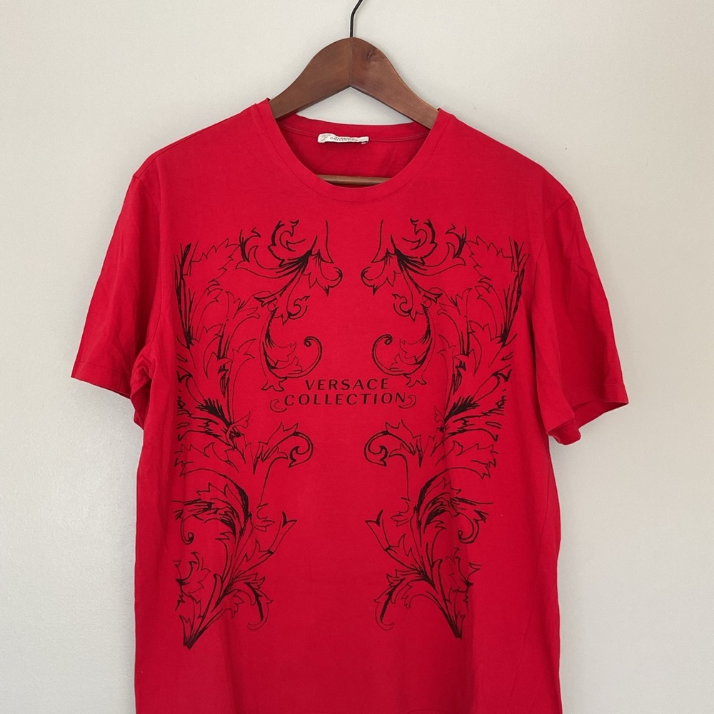 Versace Collection Red Men's Shirt